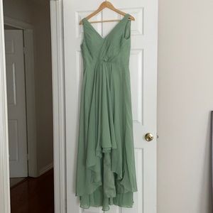 Sage bridesmaid dress